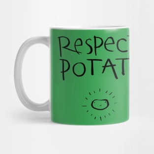 respect potato Mug